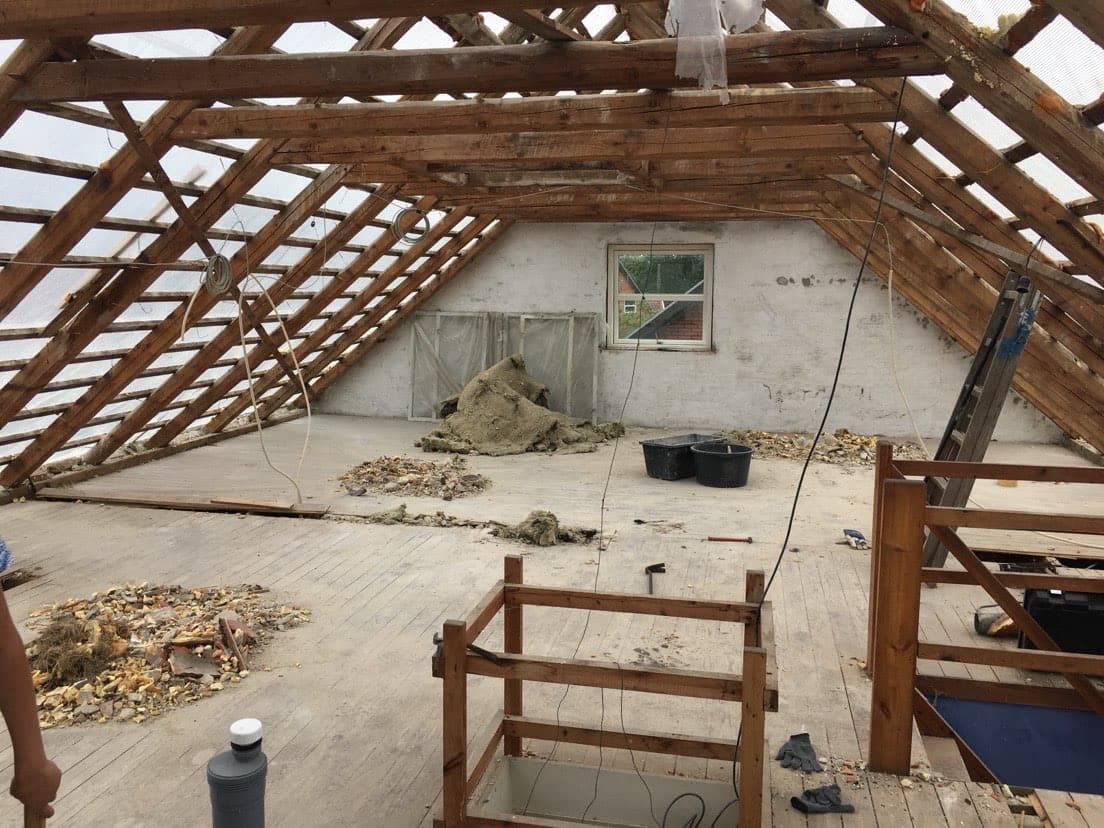Tagrum under renovering