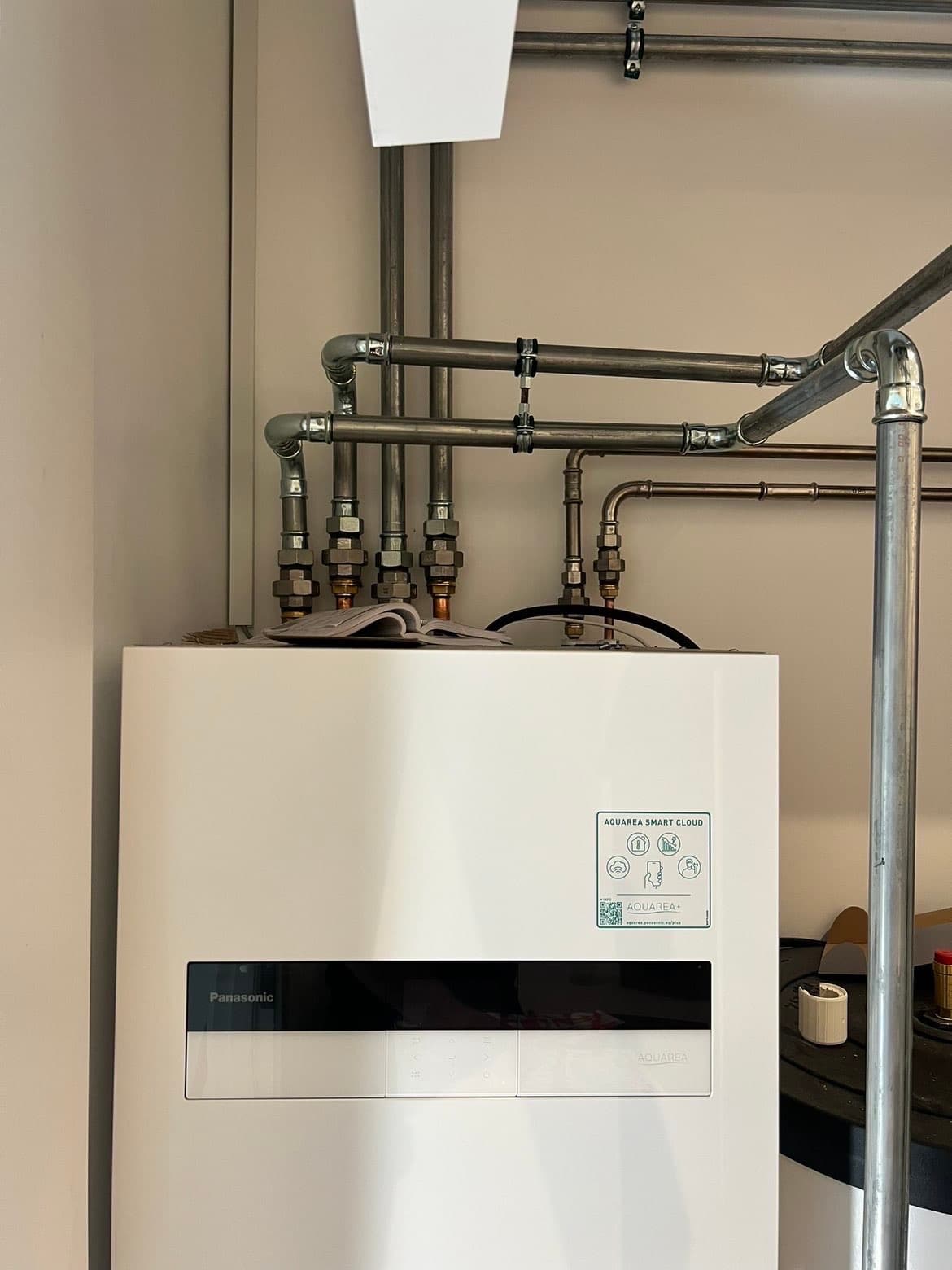 Panasonic Aquarea varmepumpe installation